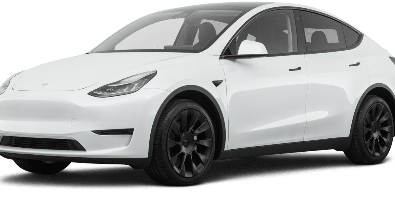 TESLA MODEL Y 2021 5YJYGDEE0MF186205 image